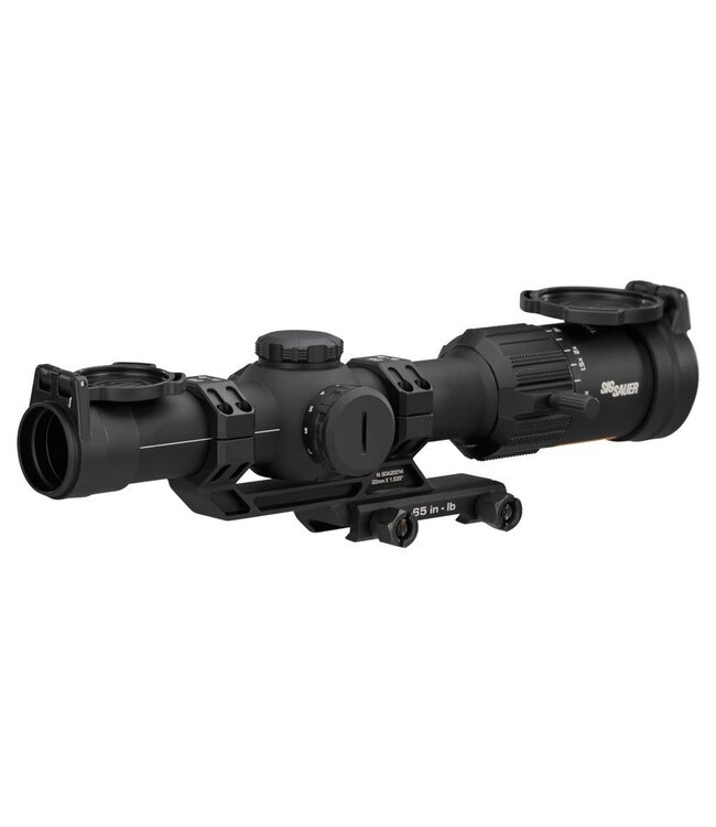 Sig Sauer Tango-MSR LPVO 1-8x24mm (SPF), SOTM81000 30mm Tube Illuminated Red MSR BDC8 Reticle Features Throw Lever & ALPHA-MSR Mount