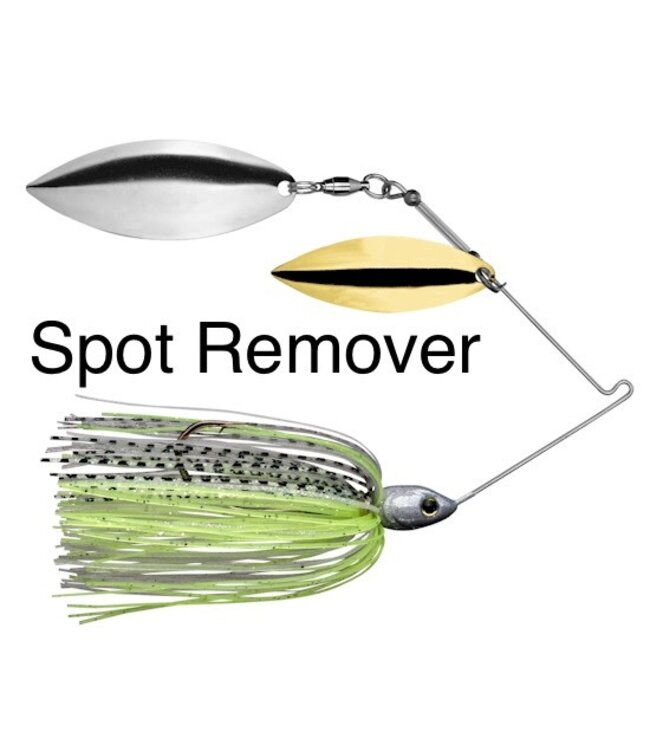 Strike King Tour Grade Spinnerbait 1/2 oz Willow/Willow Blades