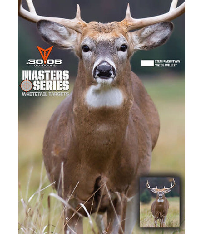 Masters Series 5pc Whitetail Paper Target Collection