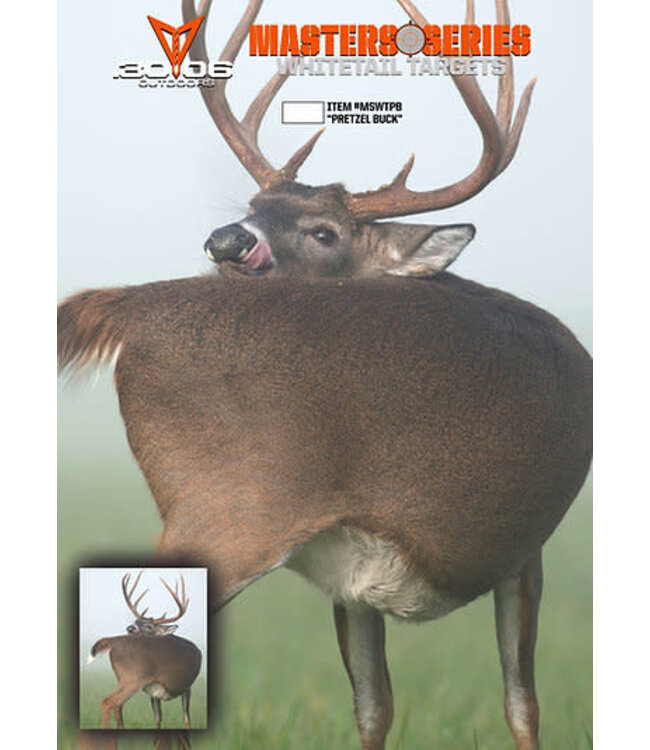 Masters Series 5pc Whitetail Paper Target Collection