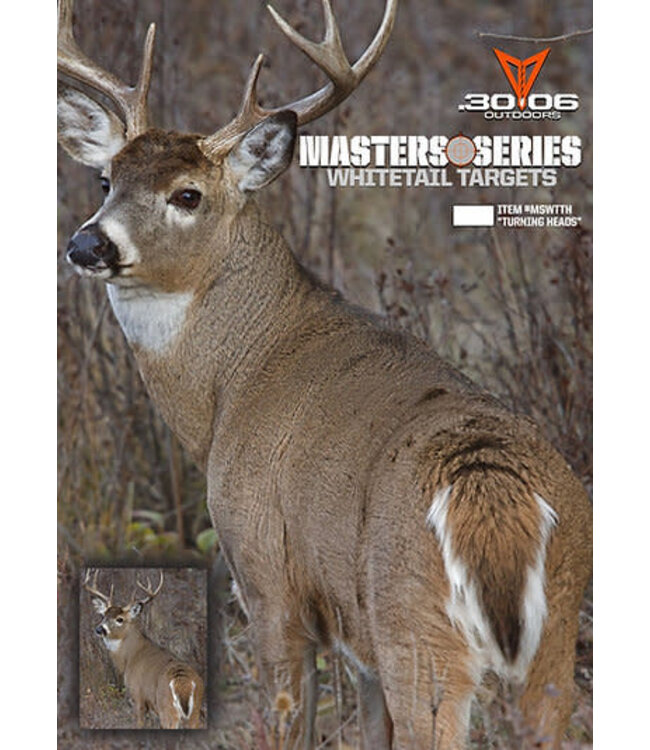 Masters Series 5pc Whitetail Paper Target Collection