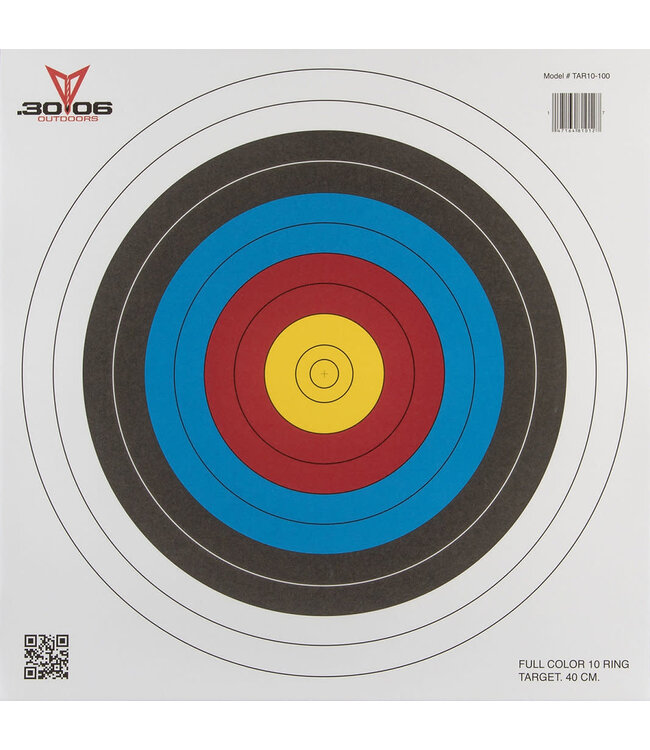 10 Ring Paper Target 17" x 17"