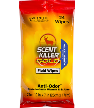 Scent Killer Gold Field Wipes