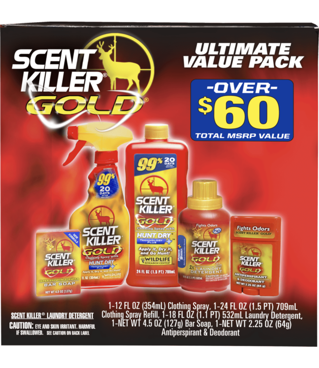 Scent Killer Scent Killer Gold Ultimate Value Kit