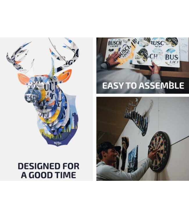 Kanga Coolers Busch Light Deer Sculpture Kit