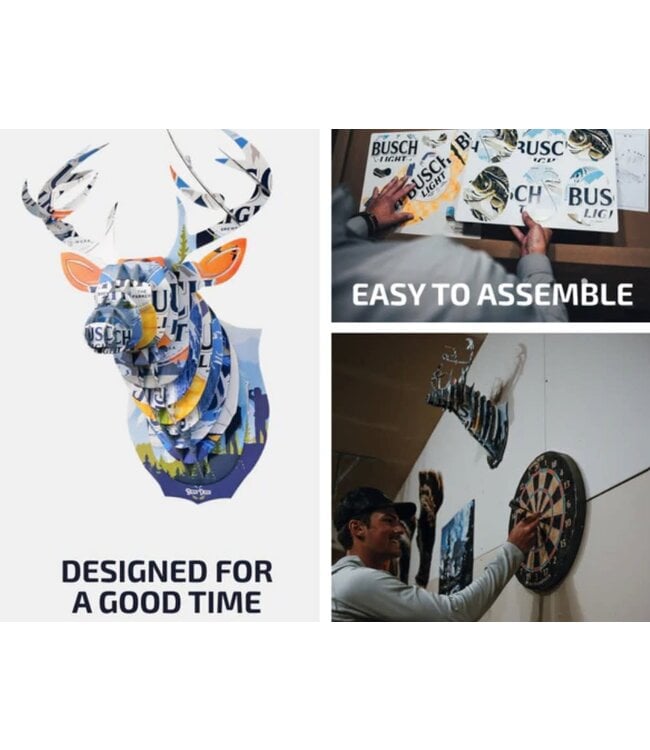 Kanga Coolers Busch Light Deer Sculpture Kit