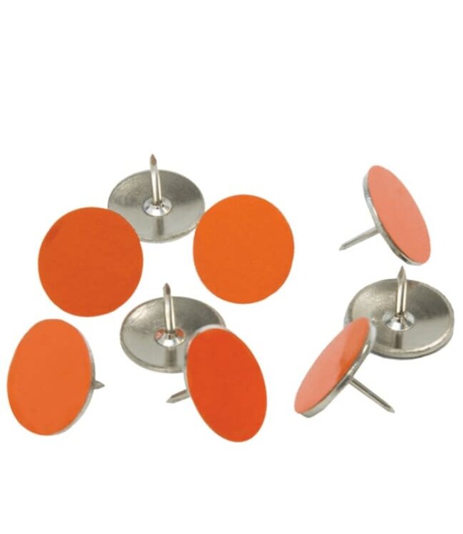 Muddy Orange Trail Marking Tacks