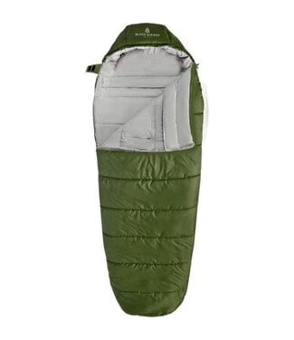 Black Sierra Mummy Sleeping Bag 25 Deg - Chive