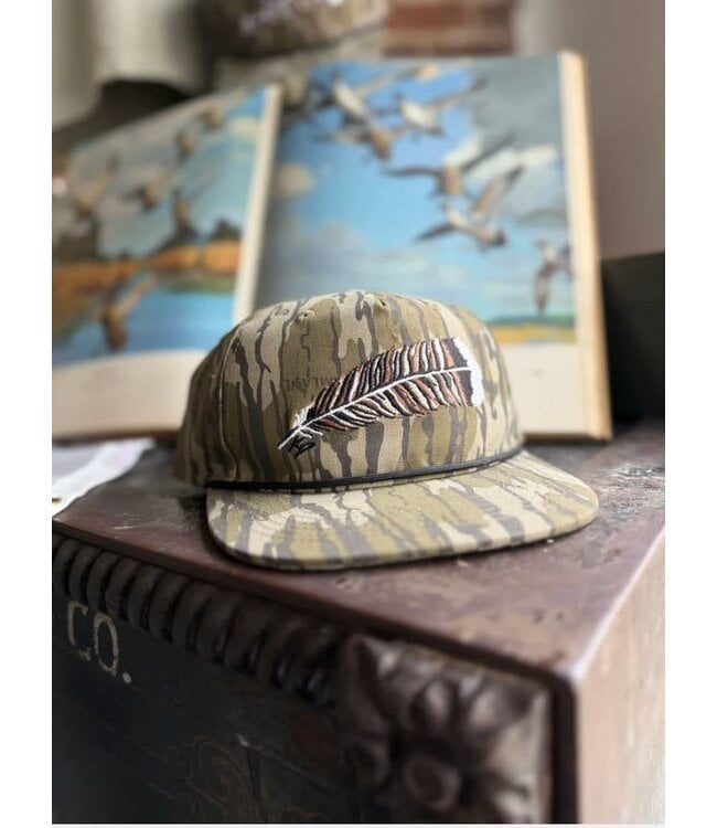 Knotted Pine Knotted Pine Turkey Feather Rope Hat - Bottomland