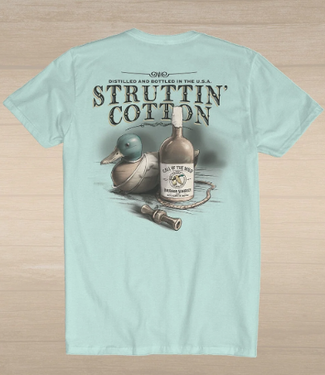 Struttin Cotton Duck Camp Essentials T-Shirt - Mint Julep