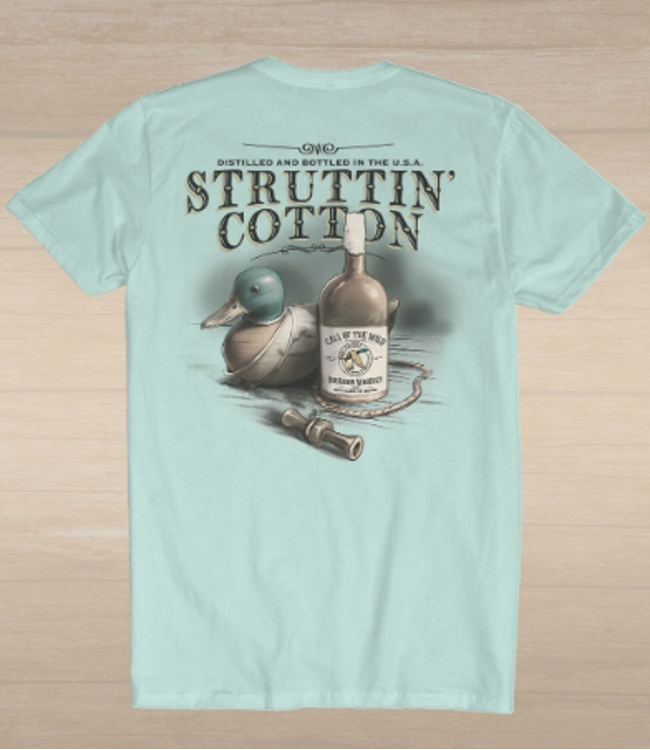 Struttin Cotton Struttin Cotton Duck Camp Essentials T-Shirt - Mint Julep
