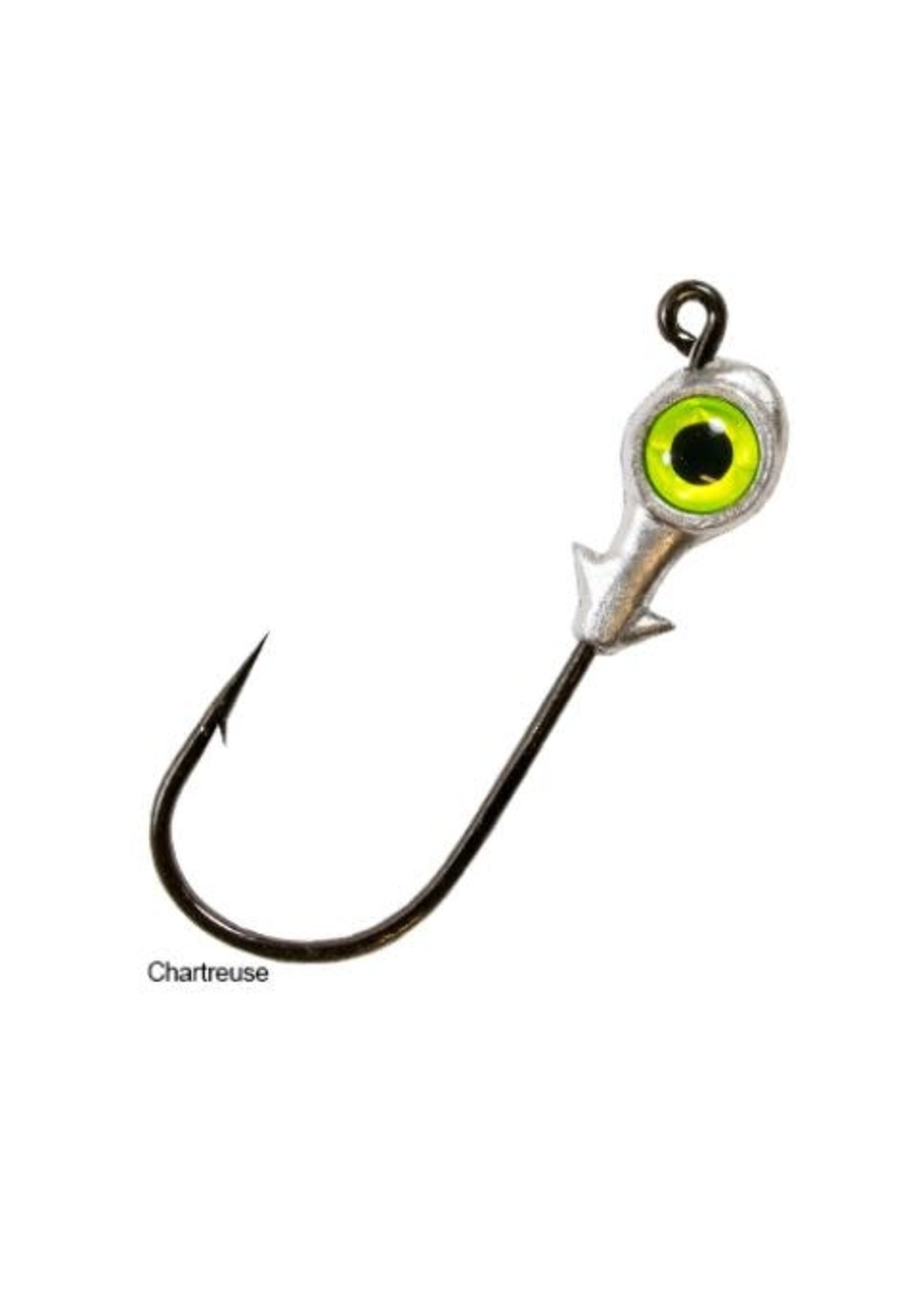 Z-Man Redfish Eye Jig Head - Chartreuse 1/4oz