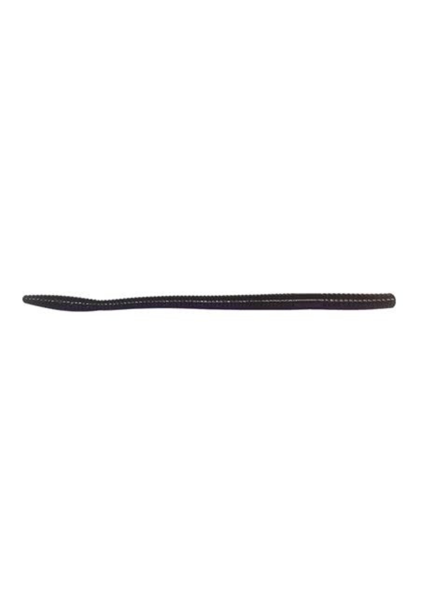 DOA C.A.L. Finesse Worms -Tick 8" - Black Grape Shad