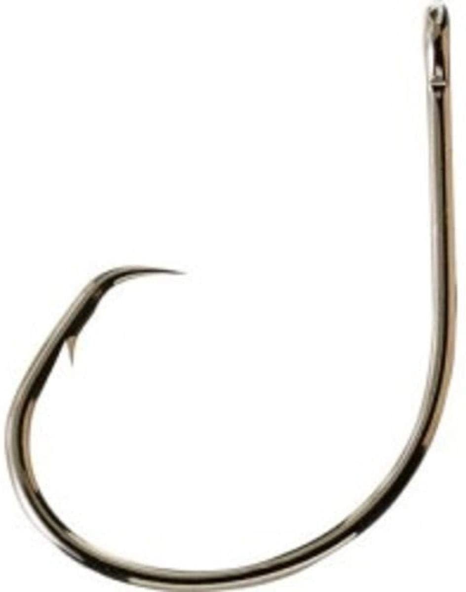 Mustad Ultra Point Demon Perfect Circle In-Line 1X Fine Wire Black Nickel -  9/0