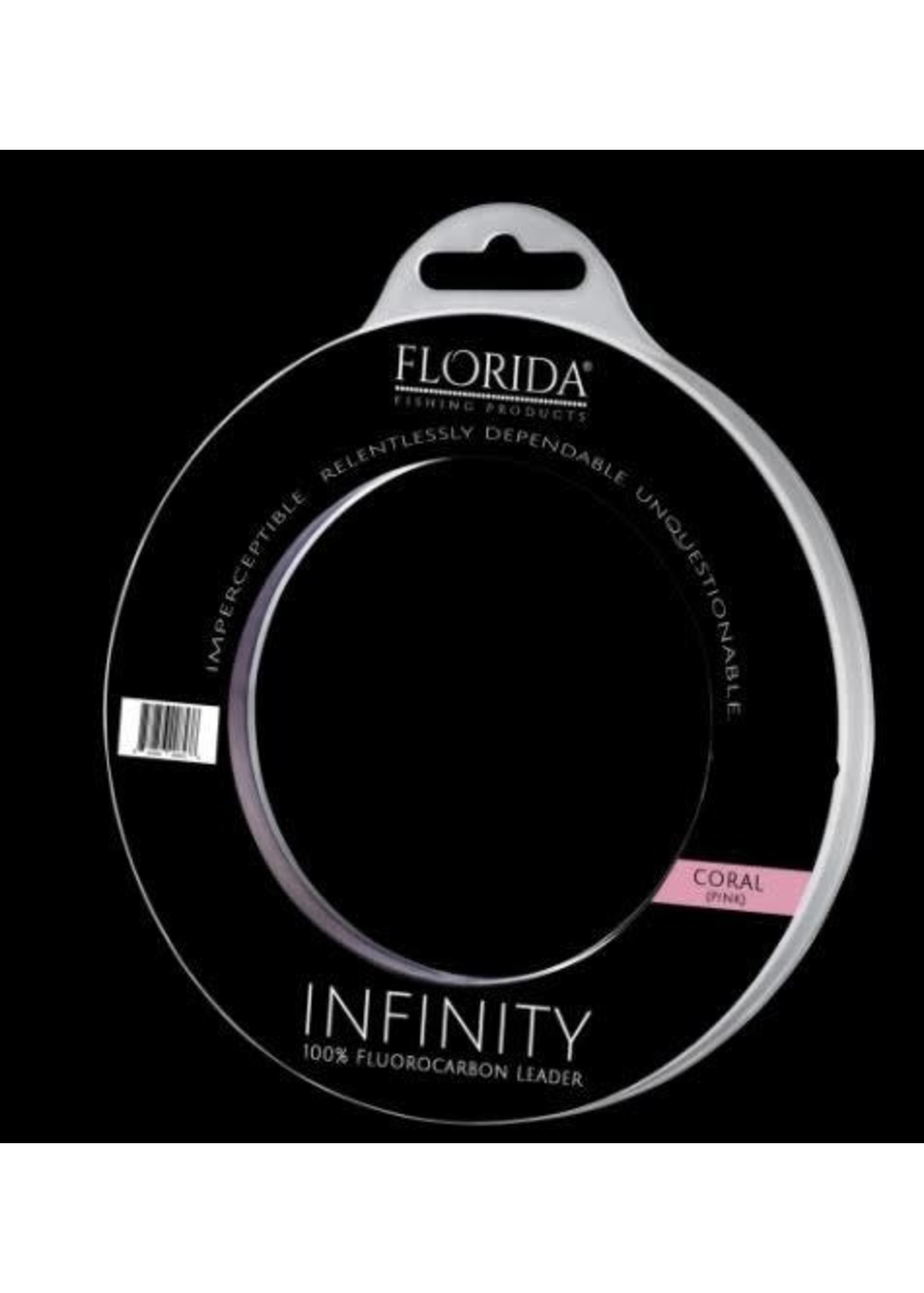 Florida Fishing Products - Infinity Fluorocarbon  - 80lb 50yd - Coral