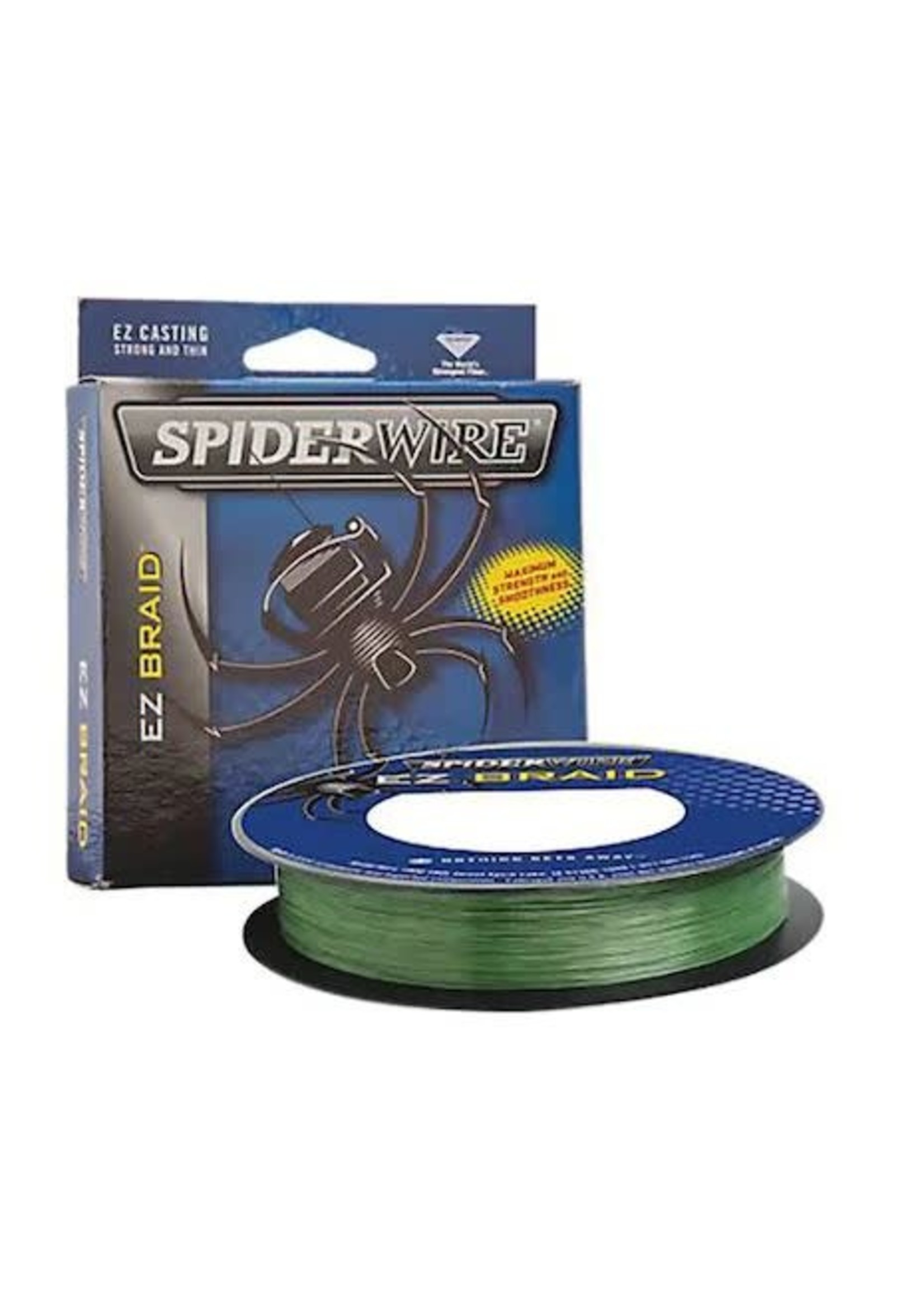 Spider Wire Braid - EZ 20lb 110yds Moss Green - Brothers Outdoors LLC