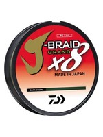 Daiwa J-Braid Grand 8x - Dark Green - 150yd - 65lb