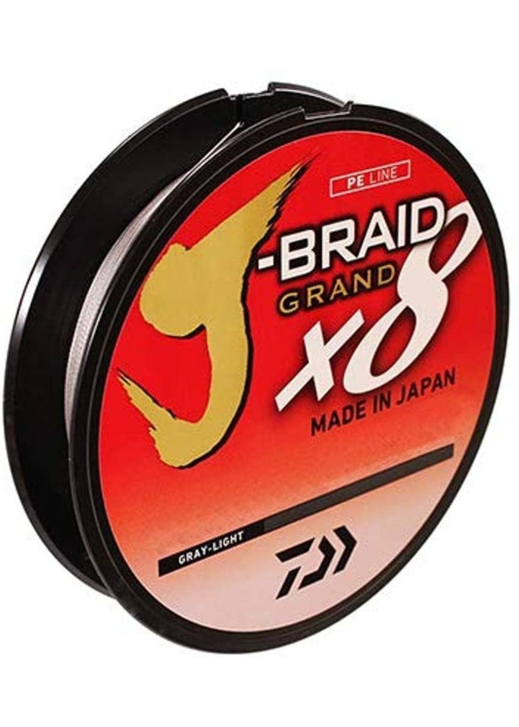 Daiwa J-Braid Grand 8x - Grey- 150yd - 30lb