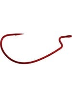 Daiichi Fat Gap Worm Hook Red 5/0