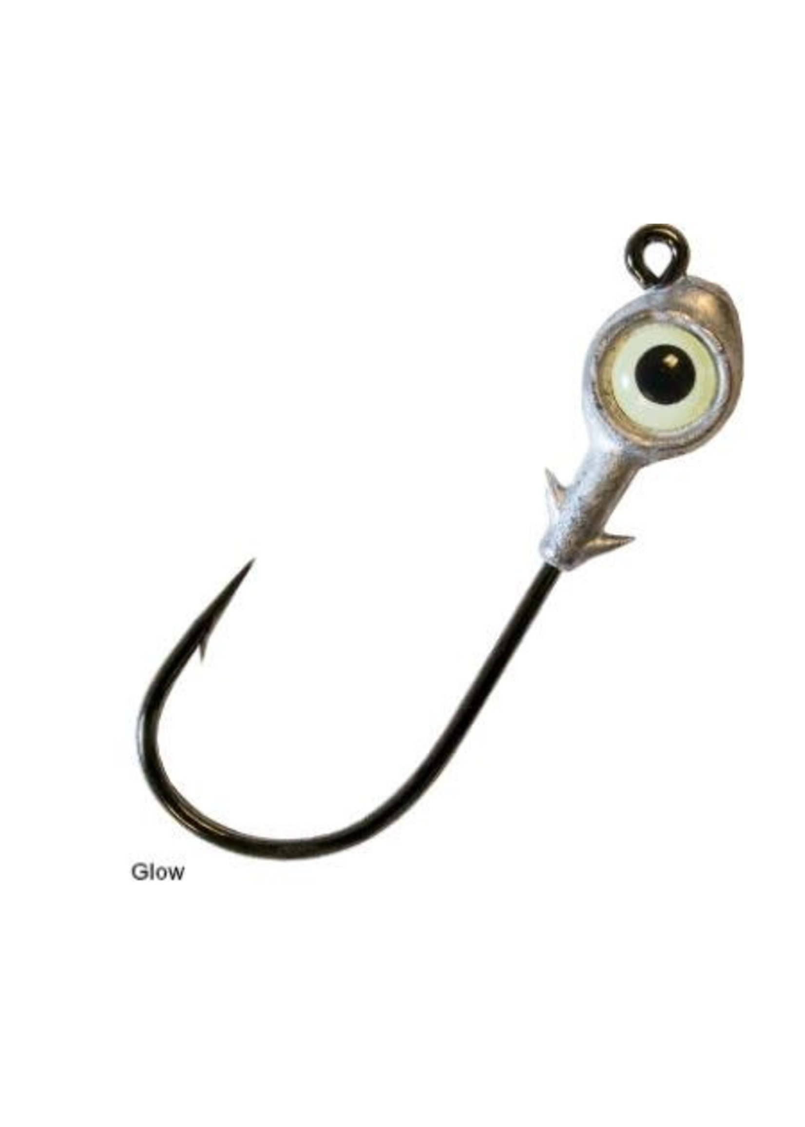 Z-Man Redfish Eye Jighead 1/4oz Glow