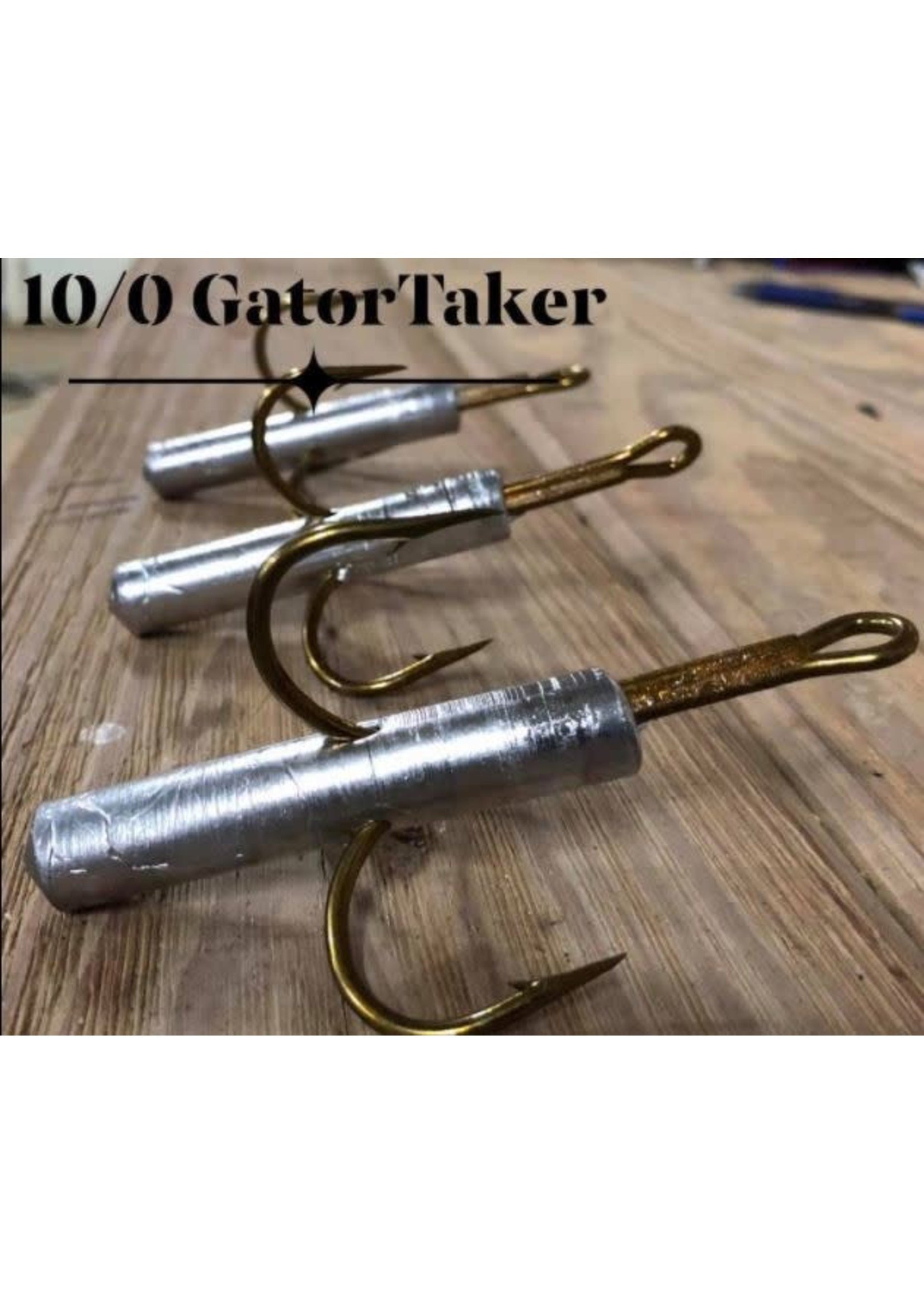 Gator Taker 10/0  Weighted Treble Hook