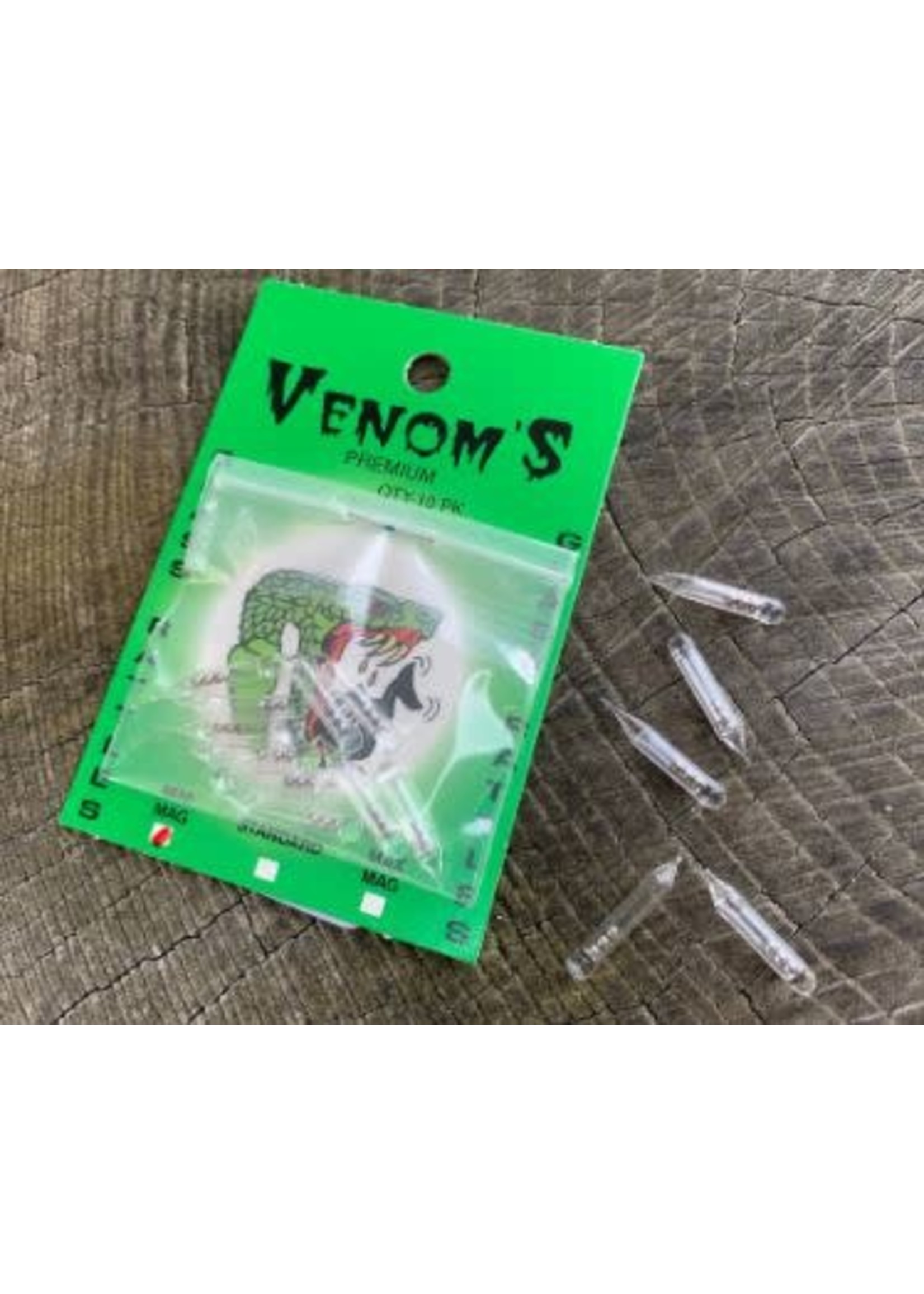 Venom Lures Glass Rattle Mini Mag 10pk