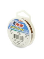 AFW Surfstrand 1x7 Steel Leader Trolling Wire - 20# 30' Camo Bare