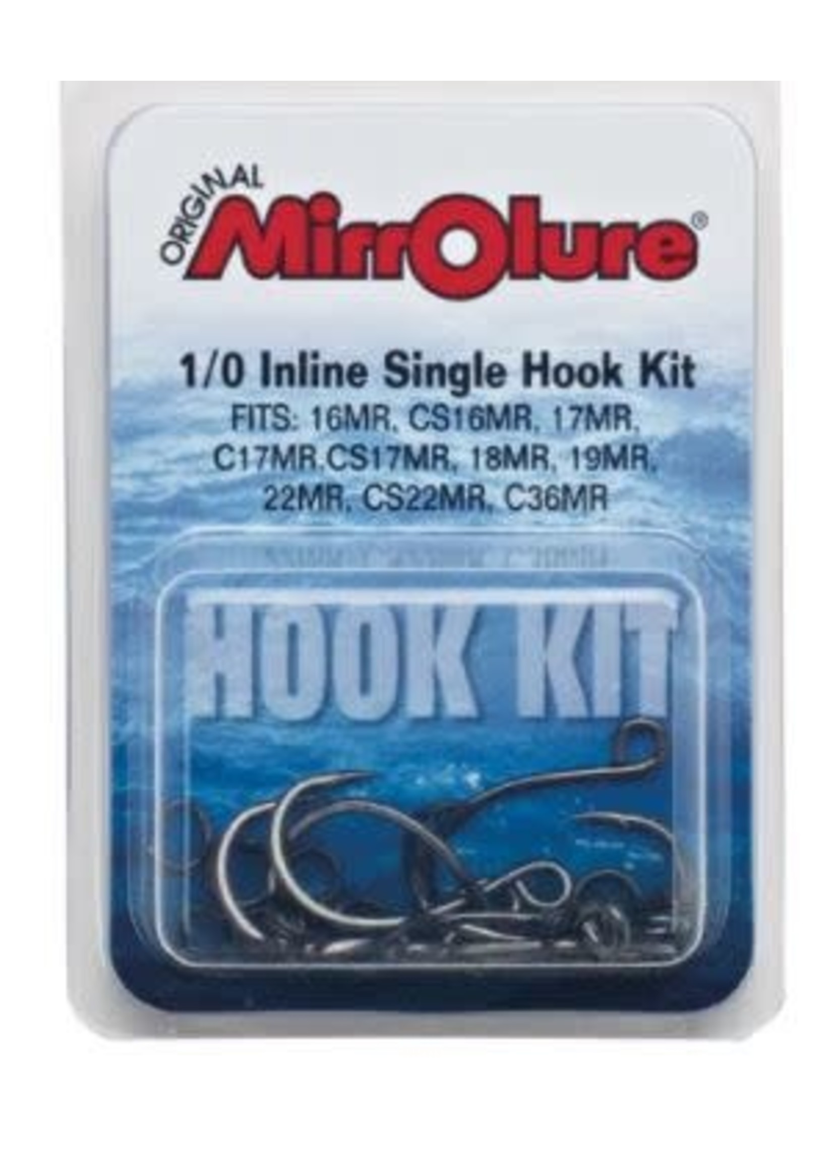 MirrOlure Inline Single Hook Kit 1/0
