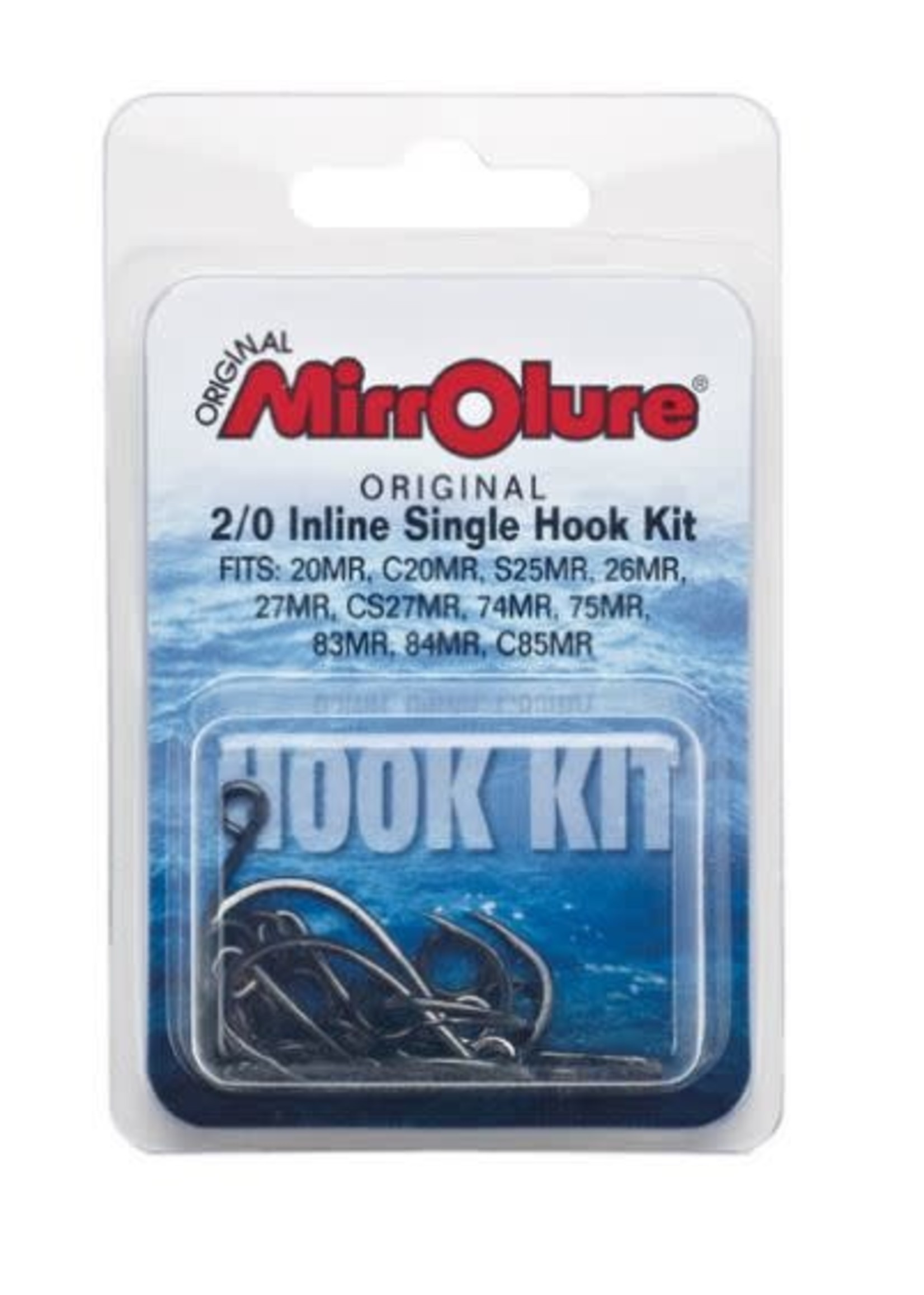 MirrOlure Inline Single Hook Kit 2/0