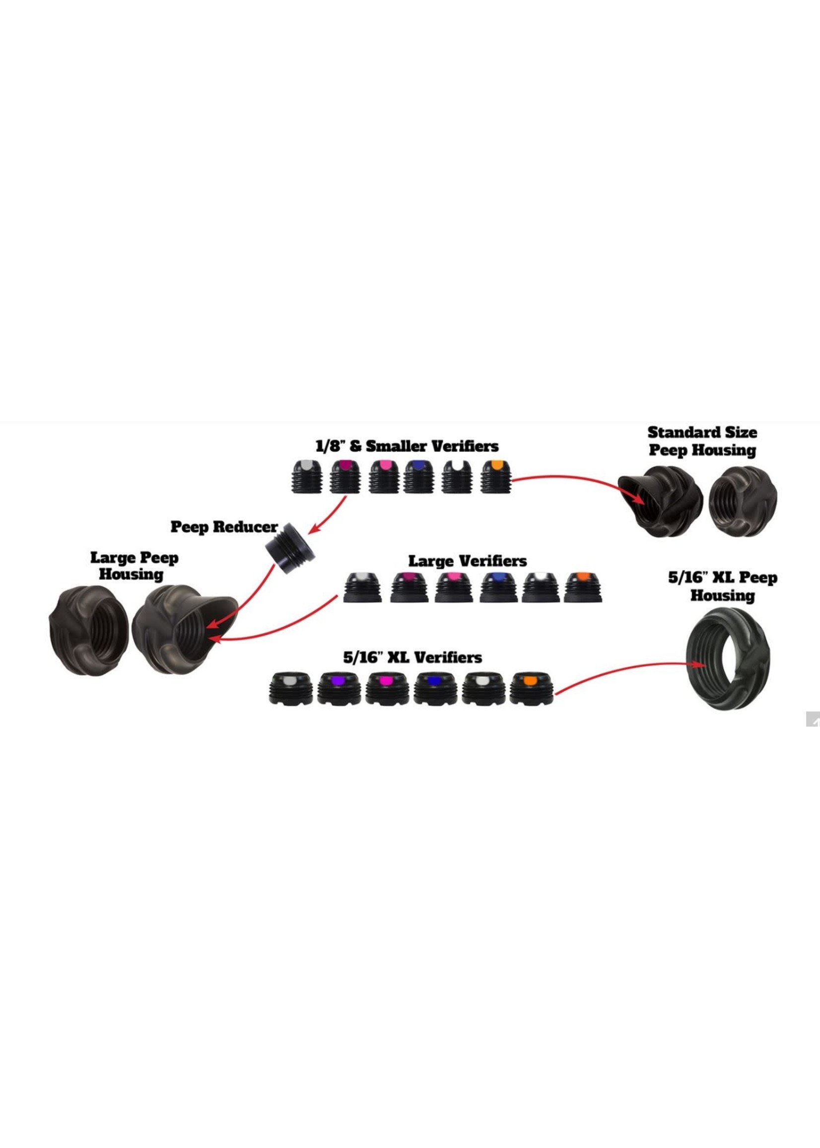 Specialty Archery 1/4" #6 Pink Verifier