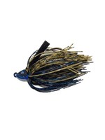 Gambler Goat Swim Jig -  Black & Blue & Green Pumpkin 1/2oz