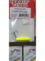 Hookup Lures Diamond Jig - Chartreuse 1/2oz