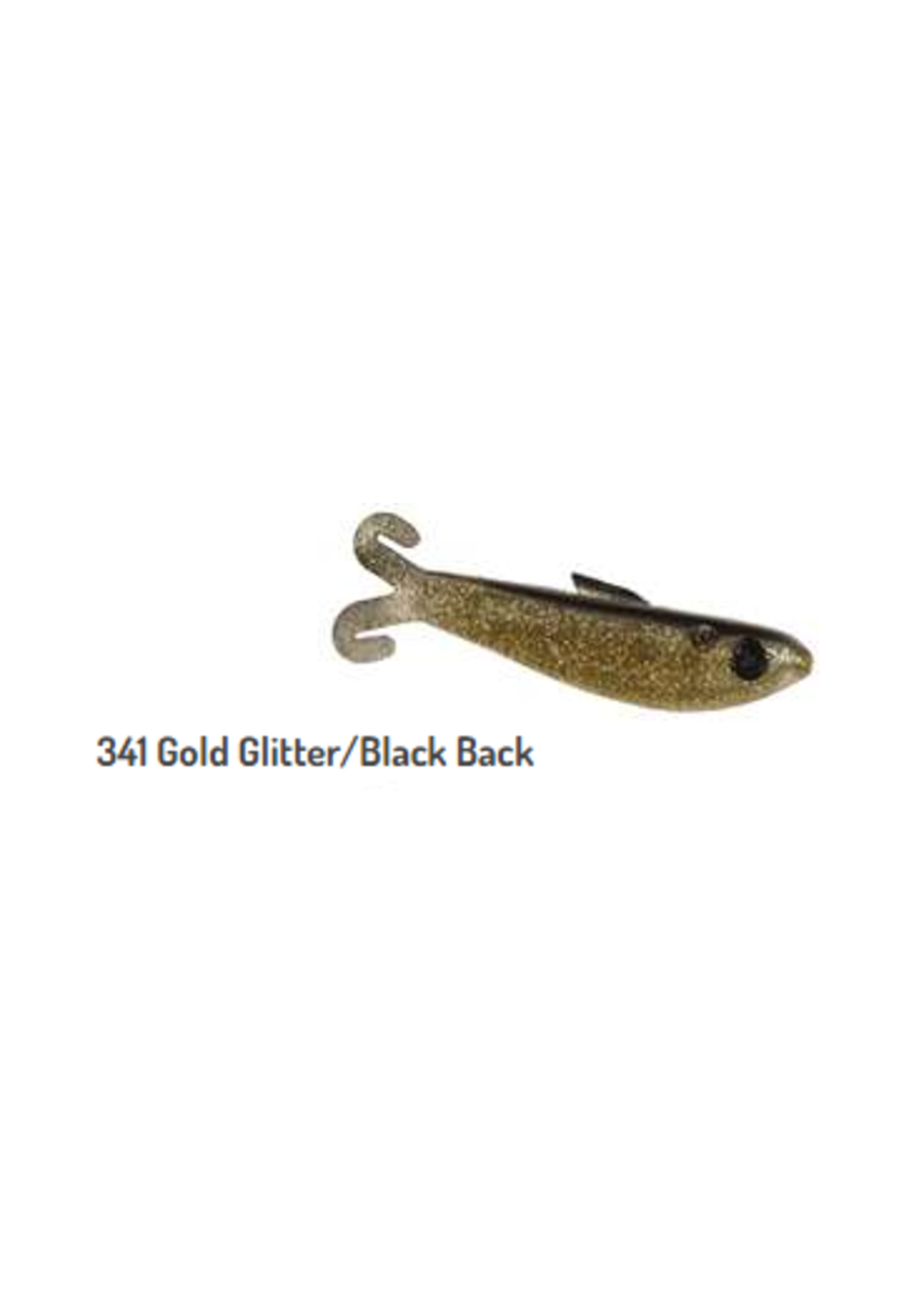 DOA Bait Buster - Trolling Model Gold Black Back 1oz