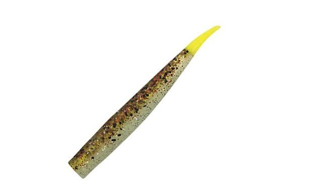 MirrOlure Lil John 3.75 Chicken Chartreuse Tail - Brothers