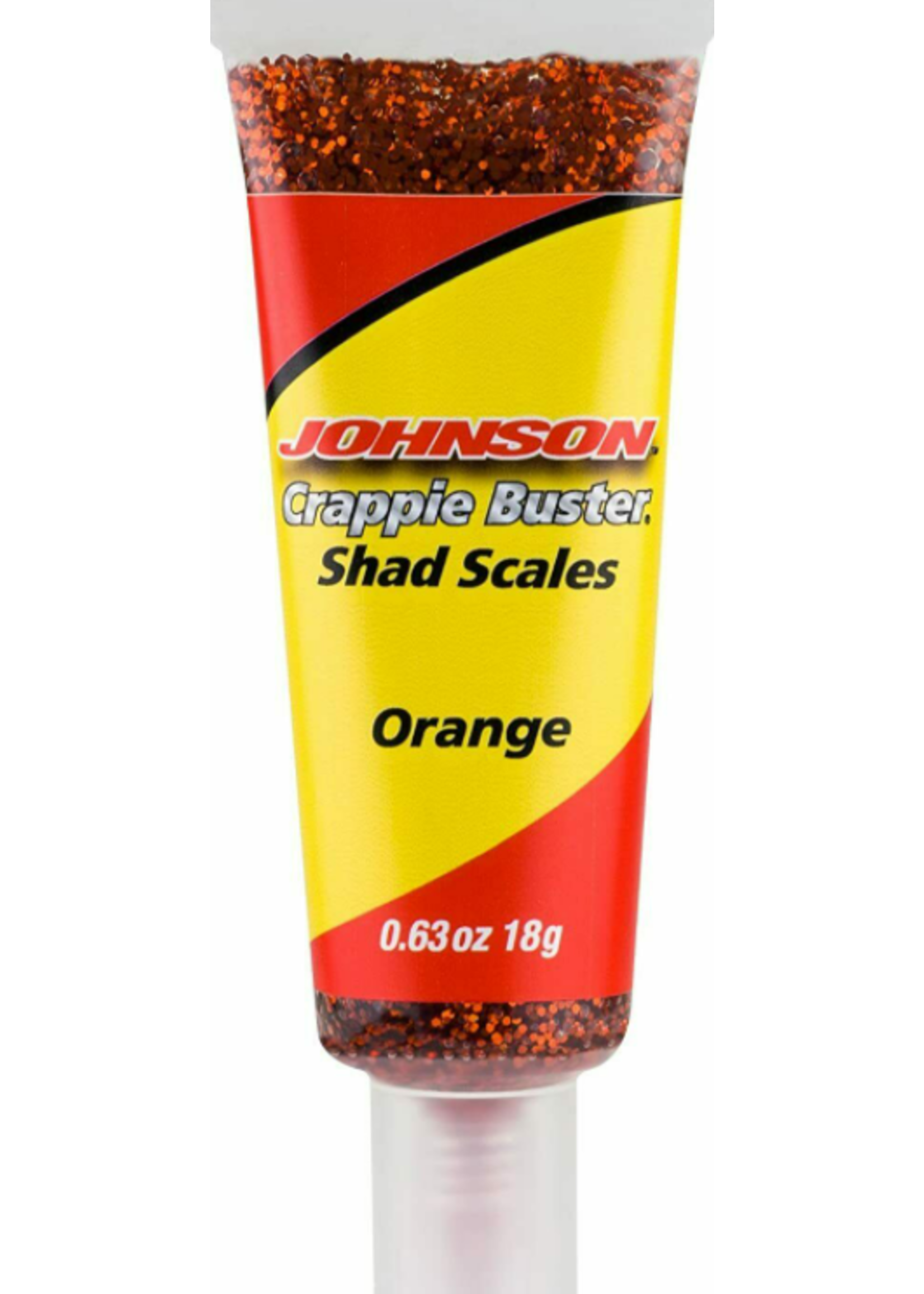 Johnson Crappie Buster Shad Scales - Orange
