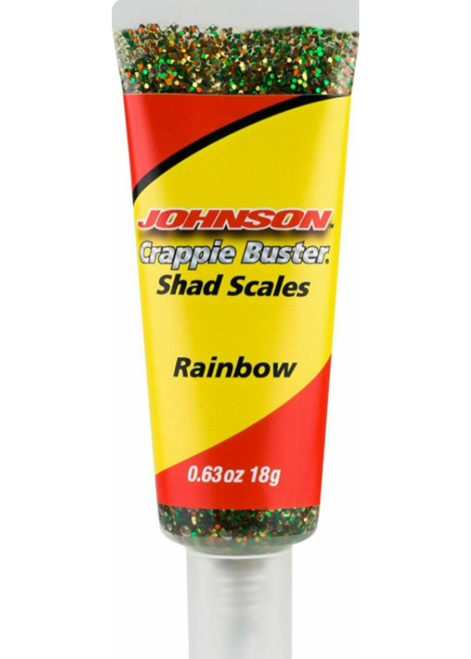 Johnson Crappie Buster Shad Scales - Rainbow