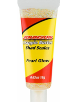 Johnson Crappie Buster Shad Scales - Pearl Glow