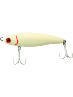 MirrOlure Catch JR -Suspending Twitchbait, 3", 3/8 oz, Glow-in-the-Dark Lime Green