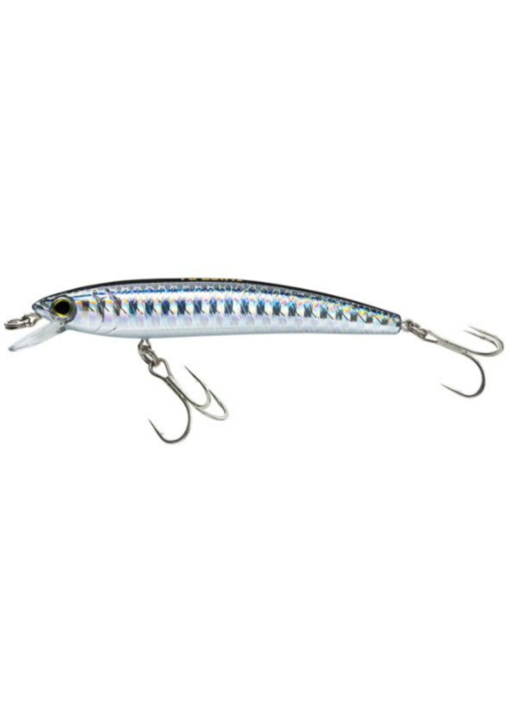 Yo-Zuri Pins Minnow, 2 3/4", 1/8 oz, Silver Black, Floating