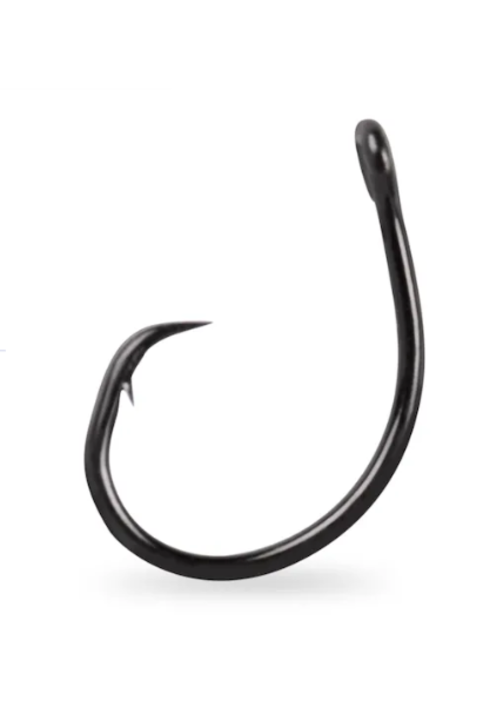Mustad Demon Perfect Circle, In-Line 1X Fine Wire - Black Nickel 7/0 25 Pack