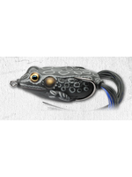 Live Target Hollow Body Frog - 1.75" Black/Black