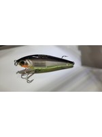 Yo-Zuri 3D Inshore Lipless Twitchbait Slow Sinking 9/16oz 3-1/2" -  Black Silver Chartreuse