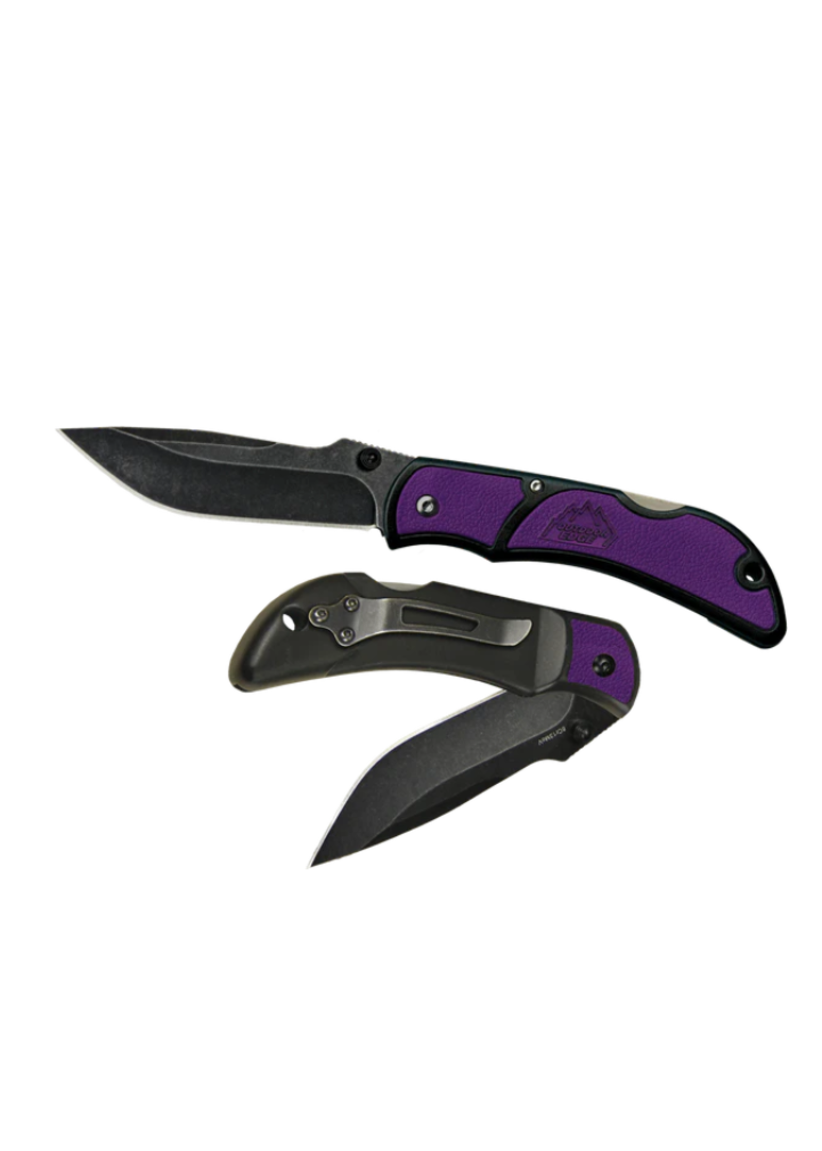 Outdoor Edge 2.5" Chasm EDC Knife - Purple