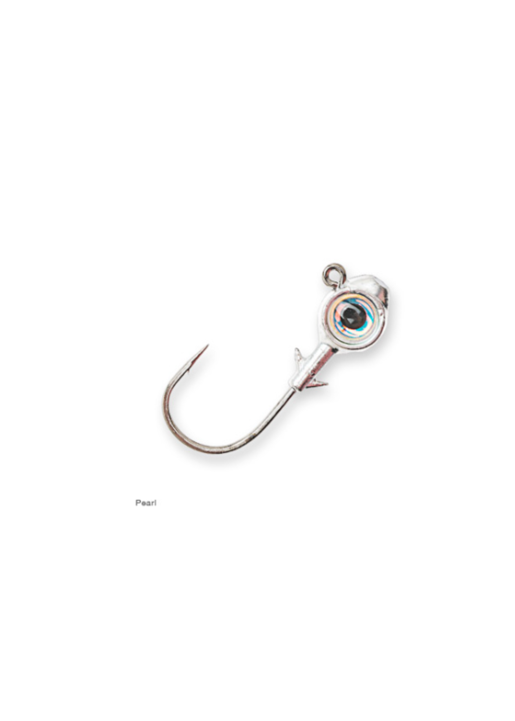 Z-Man Trout Eye Jighead 1/8oz Pearl