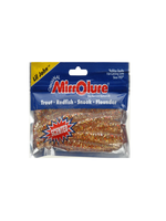 MirrOlure Lil John 3.75" Gold Red Glitter