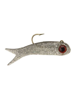 DOA TerrorEyz 1/4oz Silver Glitter Black Back