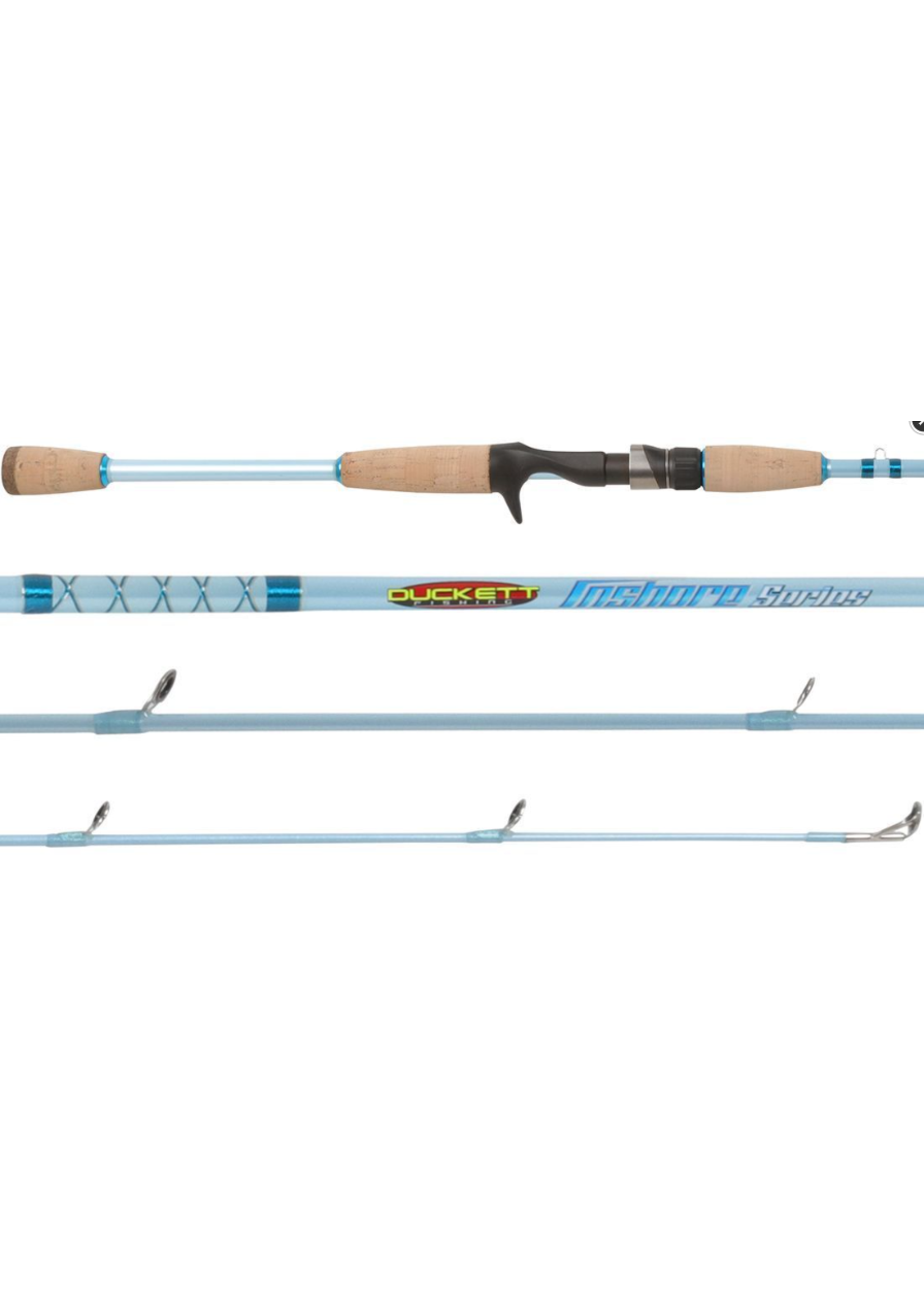 Duckett 7'6 Incite Heavy Action Fast Casting Rod (DFIC76H-C) for