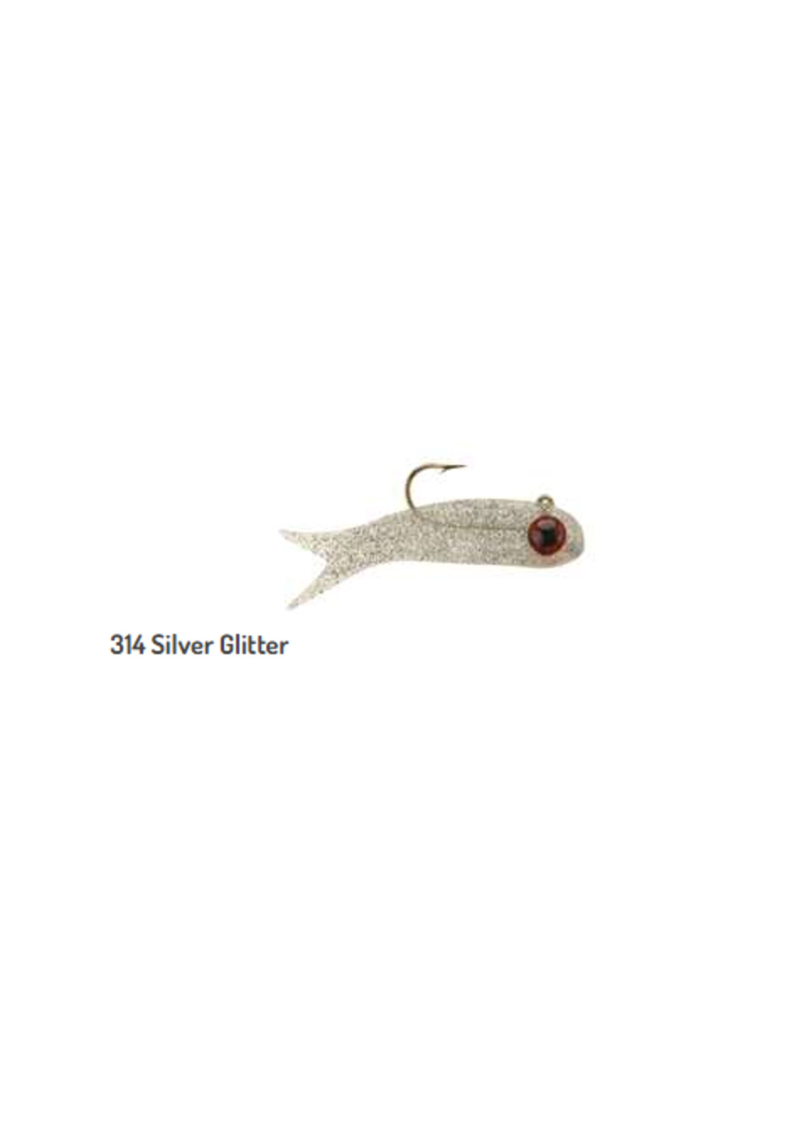 DOA Tiny TerrorEyz 1/16oz & 3/16oz - Silver Glitter