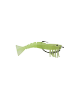 Vudu Weedless Shrimp 3.5" - Glow