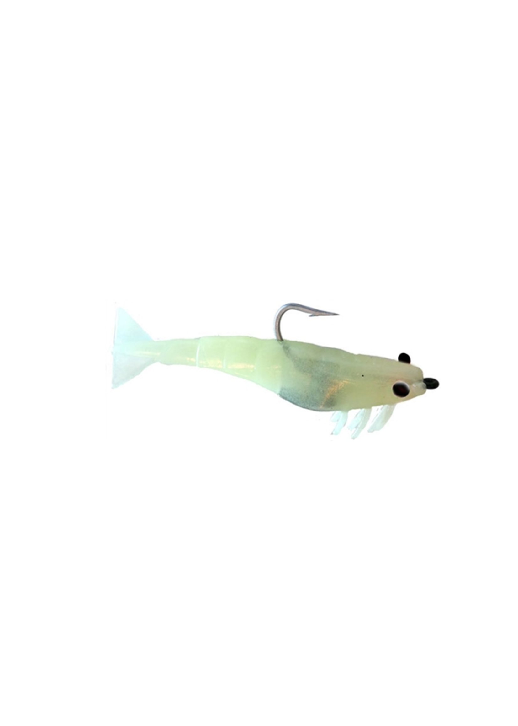 DOA 2.75" Shrimp 3/16oz 3 Pack - Nite Glow